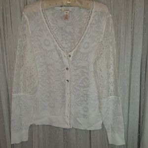 ⚘Sundance lace cardigan🌱